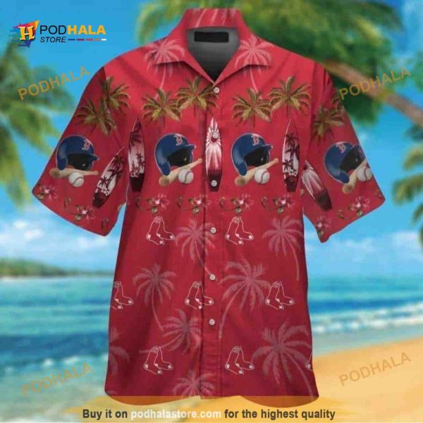 Boston Red Sox MLB Hawaiian Shirt