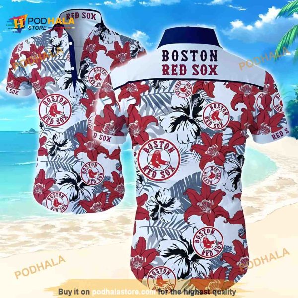 Boston Red Sox MLB Hawaiian Shirt