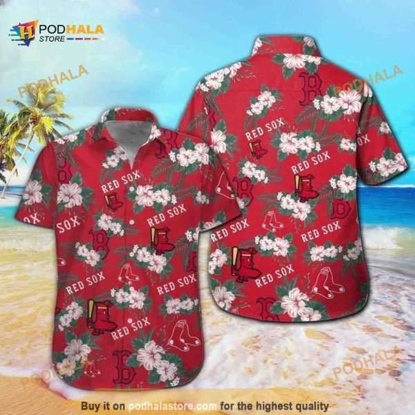 Boston Red Sox MLB Hawaiian Shirt