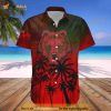 Brown Bears Coconut Tree Tropical Grunge Hawaiian Shirt