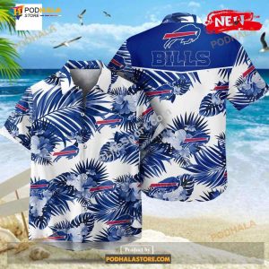 Buffalo Bills NFL Palm Leaves Hot Summer Collection Funny 3D NFL Hawaiian Shirt