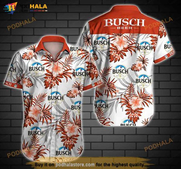 Busch Beer Ii Hawaiian Shirt