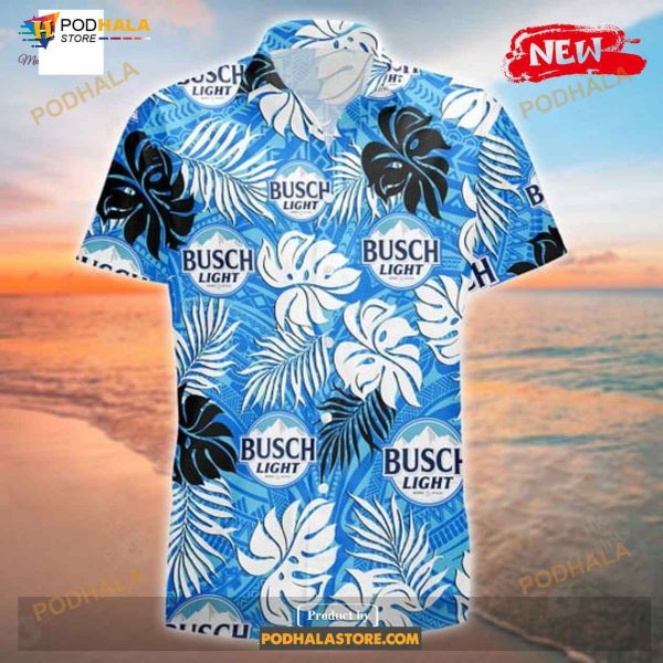 Busch Light Tattoo Hot Summer Collection Funny Hawaiian Shirt