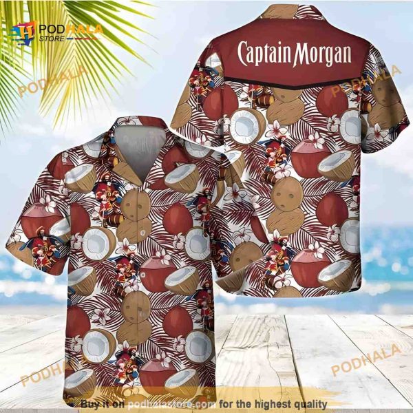 Captain Morgan Hawaiian Shirt