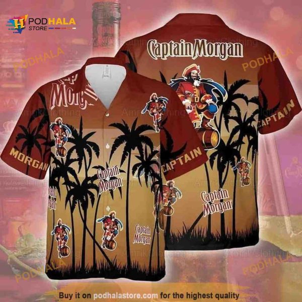 Captain Morgan Hawaiian Shirt