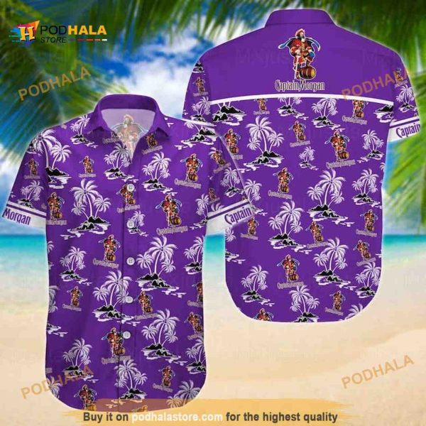 Captain Morgan Hawaiian Shirt