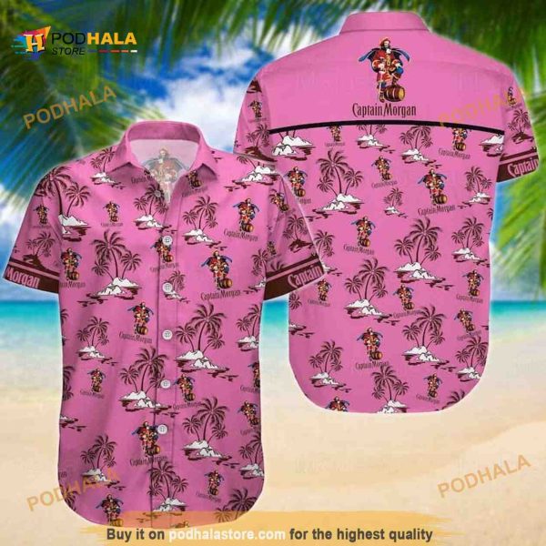 Captain Morgan Hawaiian Shirt