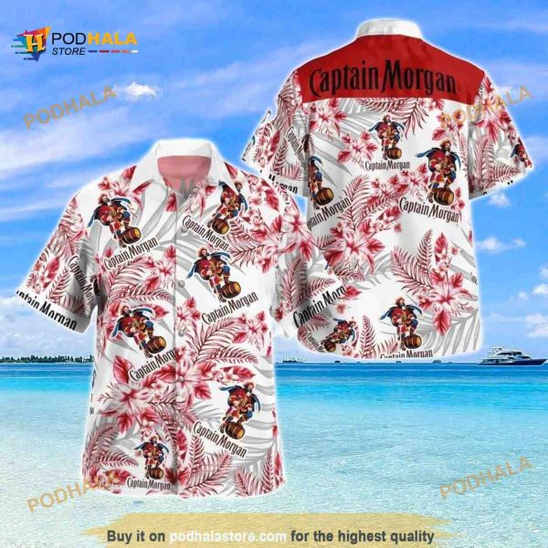 Captain Morgan Hawaiian Shirt