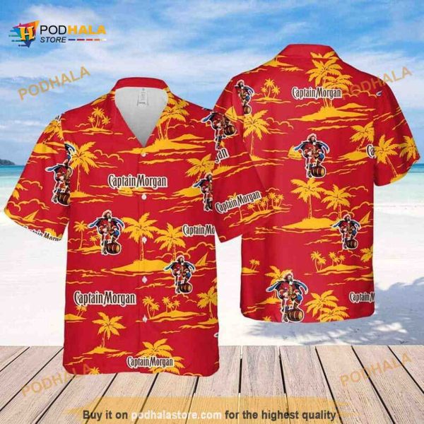 Captain Morgan Hawaiian Shirt