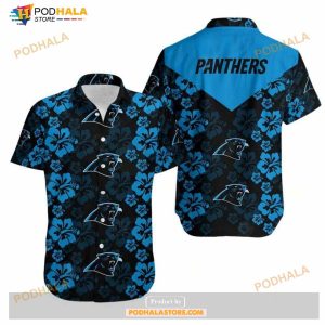 Carolina Panthers Flowers Hawaii Shirt Summer Collection