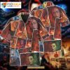 Characters Stranger Things 4 Halloween Hawaii Shirt