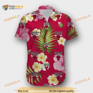 Chicago Bulls NBA Hawaiian Shirt Summer Floral Beach Lovers Gift