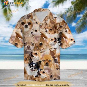 Chihuahua Dog Funny Hawaiian Shirt