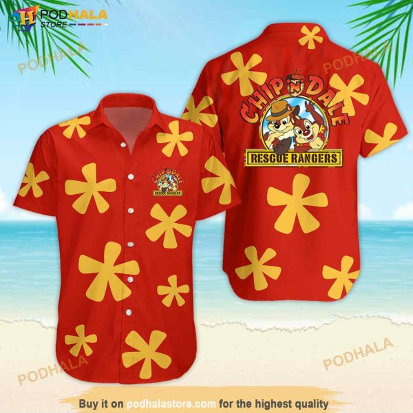 Chip Dale Summer Beach Hawaiian Shirt