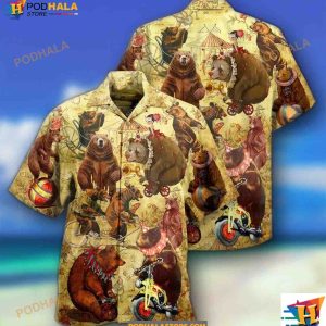 Circus Bears Amazing Hawaiian Shirt