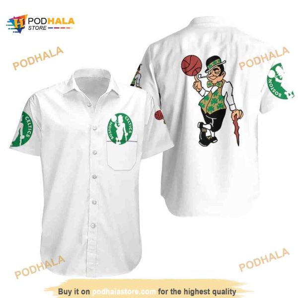 Classic Boston Celtics Funny Hawaiian Shirt Best Basketball Gift