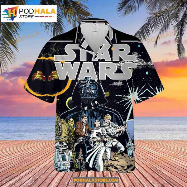 Classic Star Wars Summer For Star Wars Lovers Hawaiian Shirt