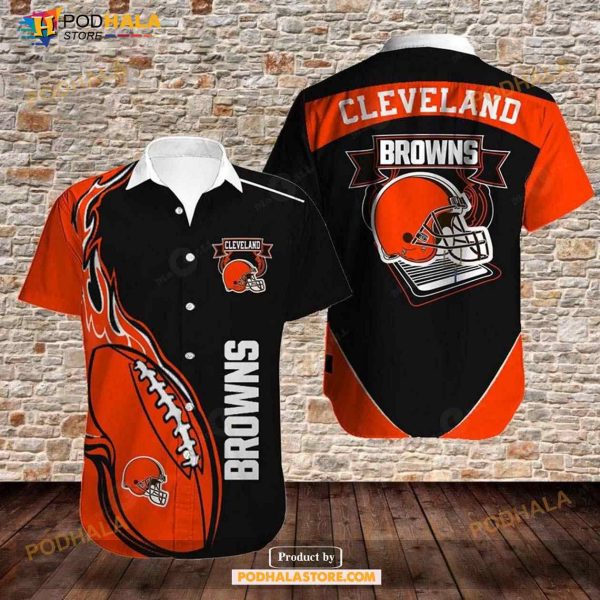 Cleveland Browns Trending Model 5 Funny Hawaiian Shirt