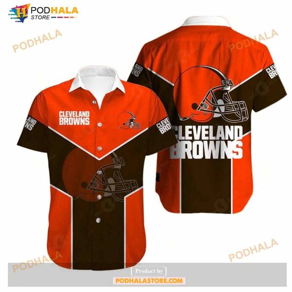 Cleveland Browns Trending Model 7 Funny Hawaiian Shirt