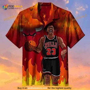 Cool Chicago Bulls Funny Hawaiian Shirt Baseball Fans Gift