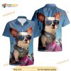 Cool Corgi Funny Hawaiian Shirt Beach Vacation Gift