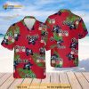 Coors Banquet Beer Hibiscus Flower And Palm Leaves Pattern Funny Hawaiian Shirt