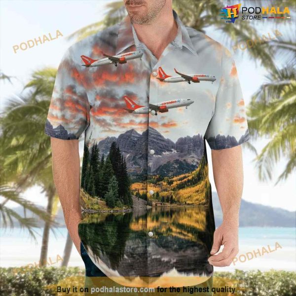 Corendon Dutch Airlines Boeing 737-800 Hawaiian Shirt Man