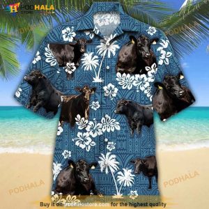 Cow 6 Print Hawaiian Shirt