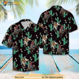 Cowboy And Cactus Hawaiian Shirt