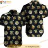 Cute Baby Yoda Galaxy Button Star Wars Movie Hawaiian Shirt