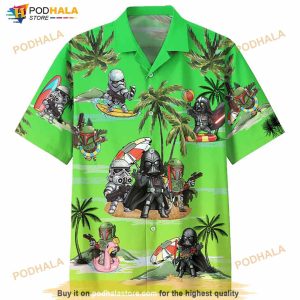 Darth Vader Star Wars Summer Vacation Hawaiian Shirt