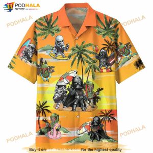 Darth Vader Star Wars Vacation Hawaiian Shirt