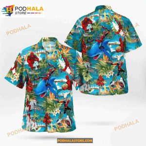 Deadpool Have Fun At The Beach Avenger Heroes Hawaiian Shirt