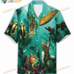 Deep Sea Driver Scuba Scuba Diving Summer Diver Hawaiian Shirt