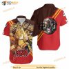 Demon Slayer Zenitsu Agatsuma Thunder Breathing Red Kimetsu No Yaiba Logo Hawaiian Shirt