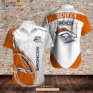 Denver Broncos Trending Model 5 Funny Hawaiian Shirt