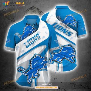 Detroit Lions NFL Funny Hawaiian Shirt For Fans