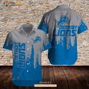 Detroit Lions Trending Model 7 Funny Hawaiian Shirt