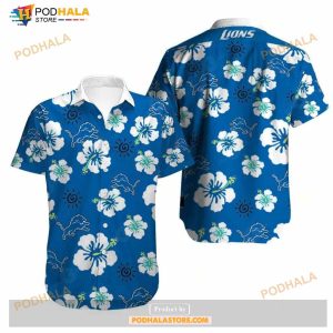 Detroit Lions Trending Model 9 Funny Hawaiian Shirt