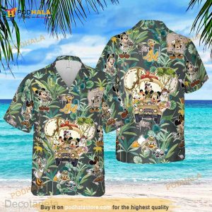 Disney Animal Kingdom Mickey And Friends Funny Hawaiian Shirt