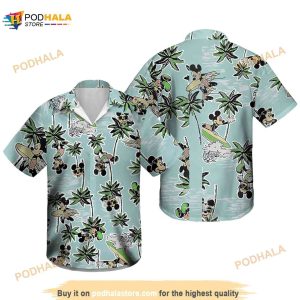 Disney Boys’ Button Down Funny Hawaiian Shirt