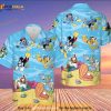 Disney Dive Mickey And Minnie Mouse Hawaiian Summer Shirt