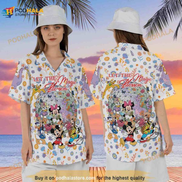 Disney Epcot Flower & Garden Festival Funny Hawaiian Shirt