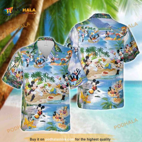 Disney Mickey And Friends Summer Vacation Shirt