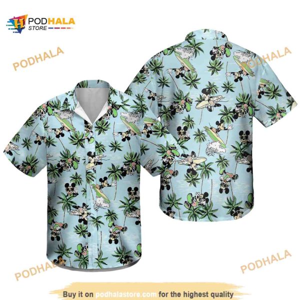 Disney Mickey Mouse Toddler Boys Hawaiian Shirt