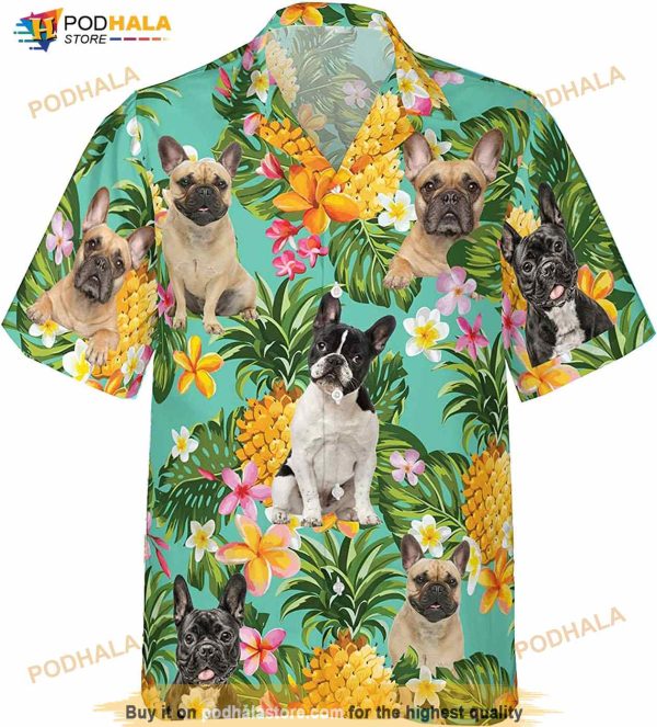 Dog Lovers Pugs French Pitbull Pet Hawaiian Shirt