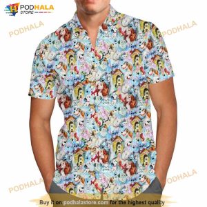 Dogs Of Disney Hawaiian Shirt