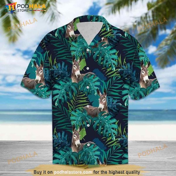 Donkey Funny Hawaiian Shirt