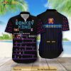 Donkey Kong Print Hawaiian Shirt