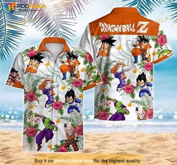 Dragon Ball Z Hawaiian Shirt